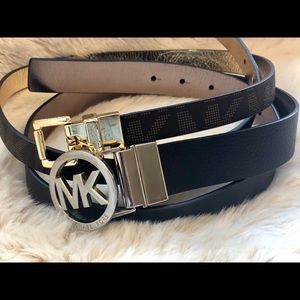 🚫SOLD🚫 TWO Michael Kors belts